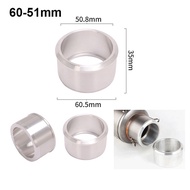 60mm to 51mm Motorcycle Exhaust Muffler Pipe  Adapter Pipe Reducer Connector