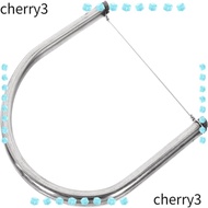 CHERRY Mud Cutter, Stainless Steel Tools Mini Cut Mud Bow, Pottery Tools Handmade Purple Clay Pot Ce