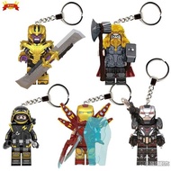 lego keychain Lego Spider-Man keychain compatible with Lego keychain pendant, Batman, Iron Man, Inte