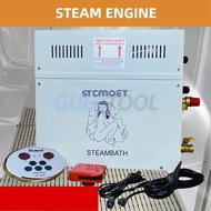 Household And Commercial Sauna Steam Generator Steam Room Equipment Boiler Digital Display With Ligh