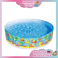 Intex Kids 5ft x 10in Snapset Pool Inflatable Paddling Garden Ring Pool Snorkel Buddies Cute IT 5645