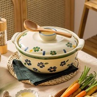 全城熱賣 - 日式砂鍋煲高級家用瓦斯煲仔飯耐高溫乾燒不裂陶瓷鍋燉鍋陶瓷鍋