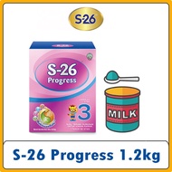 S-26 Progress Step 3 Toddler Milk Formula -1.2KG (1-3years) Susu Bayi