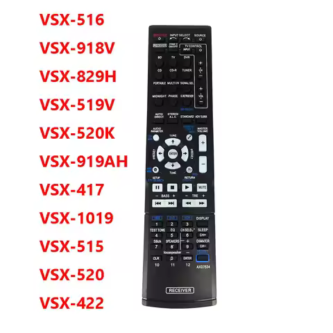 Remote control for pioneer AV Receiver Home Theater AXD7534 AXD7568 VSX-516 VSX-918V VSX-829H VSX-51