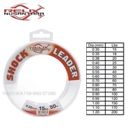 Relix Nusantara Shock Leader 50 Meters Fishing Line Size 15lbs, 18lbs, 20lbs, 25lbs, 30lbs, 40lbs, 5