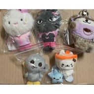 ILLIT/NCT WISH/aespa/Superjunior/ATEEZ/BTS Merchandise Doll Charm Key Ring Pendant