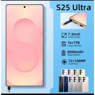 S25 Ultra 4g/5g Smartphone 6.8inch Full screen,Memory 16g+1TB Battery,8000mAh