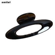 SMILE Hollow Pumpkin Hair Clip, Styling Tools Plastic Ellipse Hair Claws, Fashion Geometric Hair Acc