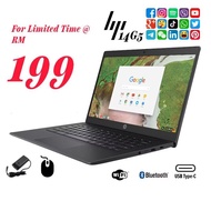 Smart Buy HP 14 G5 Chromebook 14" HD Display 8GB RAM, 32GB SSD with Intel HD Graphics