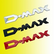 3D ABS Auto Car Styling For Isuzu DMAX D-MAX Car Letter Logo Car Side Fender Rear Emblem Badge Stick