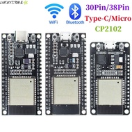 LUCKYSTORE ESP32 ESP-32S Development Board, Dual Cores 2.4GHz Microcontroller Processor Integrated, 