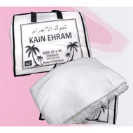 KAIN EHRAM TABUK MALAYSIA KAIN EHRAM LELAKI KAIN TEBAL HAJI UMRAH KAIN COTTON PREMIUM READY STOCK HA