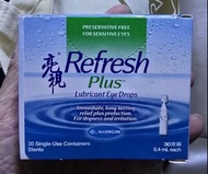 Refresh Plus lubricant eye drop 亮視潤眼液