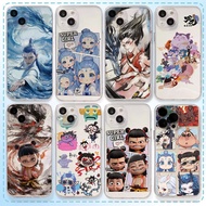 Nezha's Demon Boy Hao Donghai 2 Nezha Film Phone Case For iPhone 12 13 14 Pro Max Plus Mini cover Cu