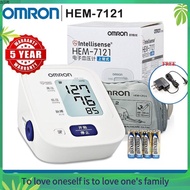 natural purity ✩Omron HEM-7121 Automatic Upper Arm Blood Pressure Monitor original Digital BPM✽