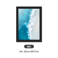 กรอบรูป 4x6 6x8 A4นิ้ว สีขาว สีดำ ขาตั้งไม้ กรอปรูป กรอบรูปไม้ กรอบรูปใส แต่งบ้าน ตั้งโต๊ะ