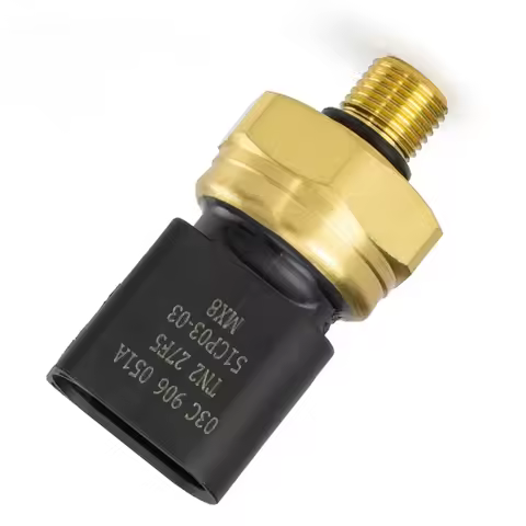 03C906051A Engine Fuel Pressure Sensor for Audi A8 Q7 Seat Skoda Volkswagen VW GOLF PASSAT OEM 95860