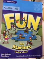 劍橋 Fun for Starters 學生練習簿