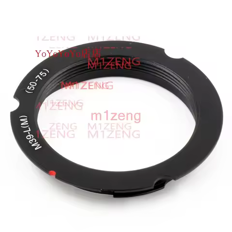 6BIT 5-6 hole m39-lm(50-75mm) adapter ring for l39 M39 LTM LSM 39mm screw Mount lens to camera leica