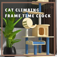 Solid Wood Sisal Cat Climbing Frame Cat Tree Cat Condo Cat House