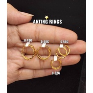 Budget Earring 916 Gold
