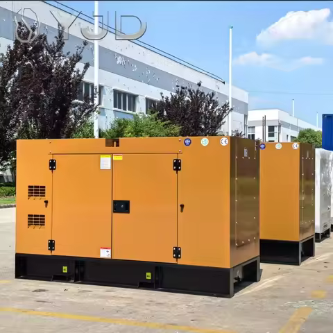 DYJD Low Consumption Super Silent Type Parkins Diesel Generators 100kva 150kva 200kva 80kw 100kw 150