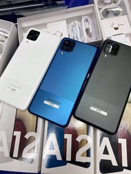 Handphone Samsung a12 Ram 4/128 Second masih mulus garansi resmi ORI Indonesia