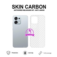 Oppo A6 Pro Oppo A5 4G Oppo A5X Oppo A5I Oppo A5 Pro Skin Carbon Transparent Garskin Anti-Scratch Ba