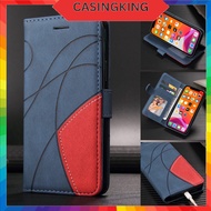 OPPO A96 Case Leather Wallet Flip Cover OPPO A96 4G Phone Case For OPPO A96 5G Luxury Cover