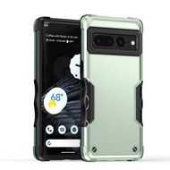 全城熱賣 - 適用於谷歌 Pixel 7 Pro 軍旗防滑防摔手機殼（綠色）