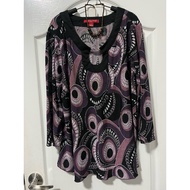 Vintage Bohemian Hippie Shirt With Accessories