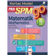 Sasbadi: Kertas Model: Matematik + Mathematics: Pra - SPM GO: Tingkatan + Form 4: KM24SMA4: 97898377