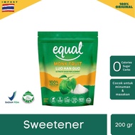 Equal Monk Fruit Zero Calorie Sweetener Monkfruit Sweetener/