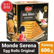Monde Biscuit Serena Egg Roll Standard Can 600 grams