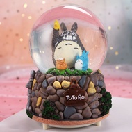 Totoro Crystal Ball Music Box Automatic Snow Light Music Rotation For Boyfriends And Girlfriends Bir