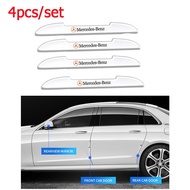 4Pcs/set Car Door Side Edge Guard Strip Bumper Anti Collision Protector Sticker for Mercedes Benz W210 W212 CLA180 W204 W205 W176 W209 C E S M Class GLK CLA GLC GLE CLS SLK AMG