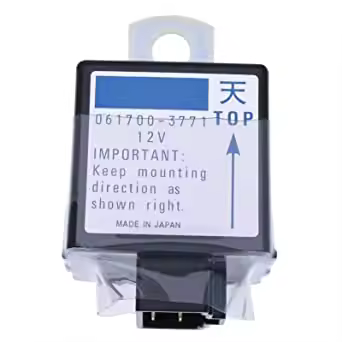 Excavator Relay Stop Solenoid Relay for Kubota 061700-3770 061700-3771