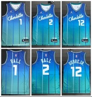 22賽季 Hornets City Edition #1 Ball #2 Ball #12  NBA jersey  波衫 球衣 籃球衫