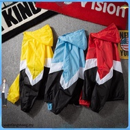 HENRY Unisex Jacket Couple men women plus size sports sunscreen jacket windbreaker jaket sukan lelak