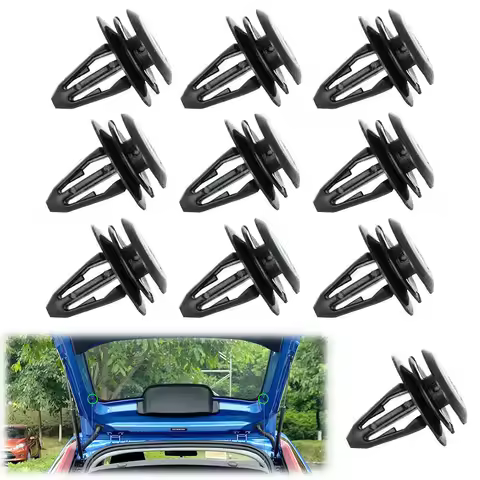 10 Pcs Rear Boot Load Cover Parcel Shelf String Cord Clips Retainer For MG ZS MG3 Retainer Auto Repl