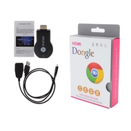 Anycast Dongle WiFi HDMI Wireless Display Adapter Dongle 1080P HD Dongle Receiver Airplay Miracast S