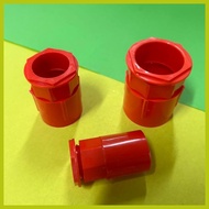 ↓ ╲ ➔ PVC ORANGE PIPE CONNECTOR 1/2" 3/4" 1"