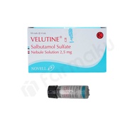 Velutine 2.5 mg Nebules 2.5 ml