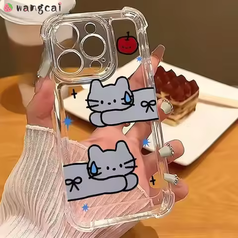 Cartoon Cat Phone Case For Samsung Galaxy J7 J6 J5 J4 J2 Pro Core Prime A9 A8S A7 A6 Plus A6S A5 A3 