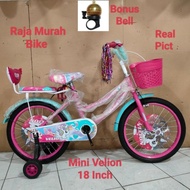 Sepeda Mini Velion 18 Inch Sepeda Anak Perempuan 18 Inch Velion