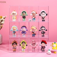 [YDSN]  Stackable Acrylic Mystery Box Storage Display Frame Single Transparent Doll Box Display Stand Case Dust Proof Toys Collectible Artcrafts Boxes  RT