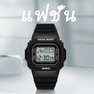 Casio Digital นาฬิกาข้อมือผู้ชาย/ผู้หญิง สายเรซิน รุ่นW70 ของแท้