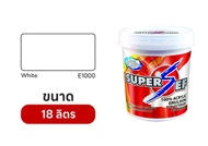 สีน้ำอะครีลิคแท้ 100%  สำหรับทาภายนอกและภายใน  ขนาด 18 ลิตร