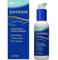 全新現貨 美國代購 痘膚潤 Differin 臉部舒緩 敏弱肌 保濕乳液 Moisturizer 118ml Dr Grace 面霜