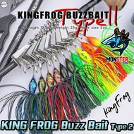 Fishing BAIT Buzzbait KING FROG Type 2 BUZZ TYPE2 (New Model)